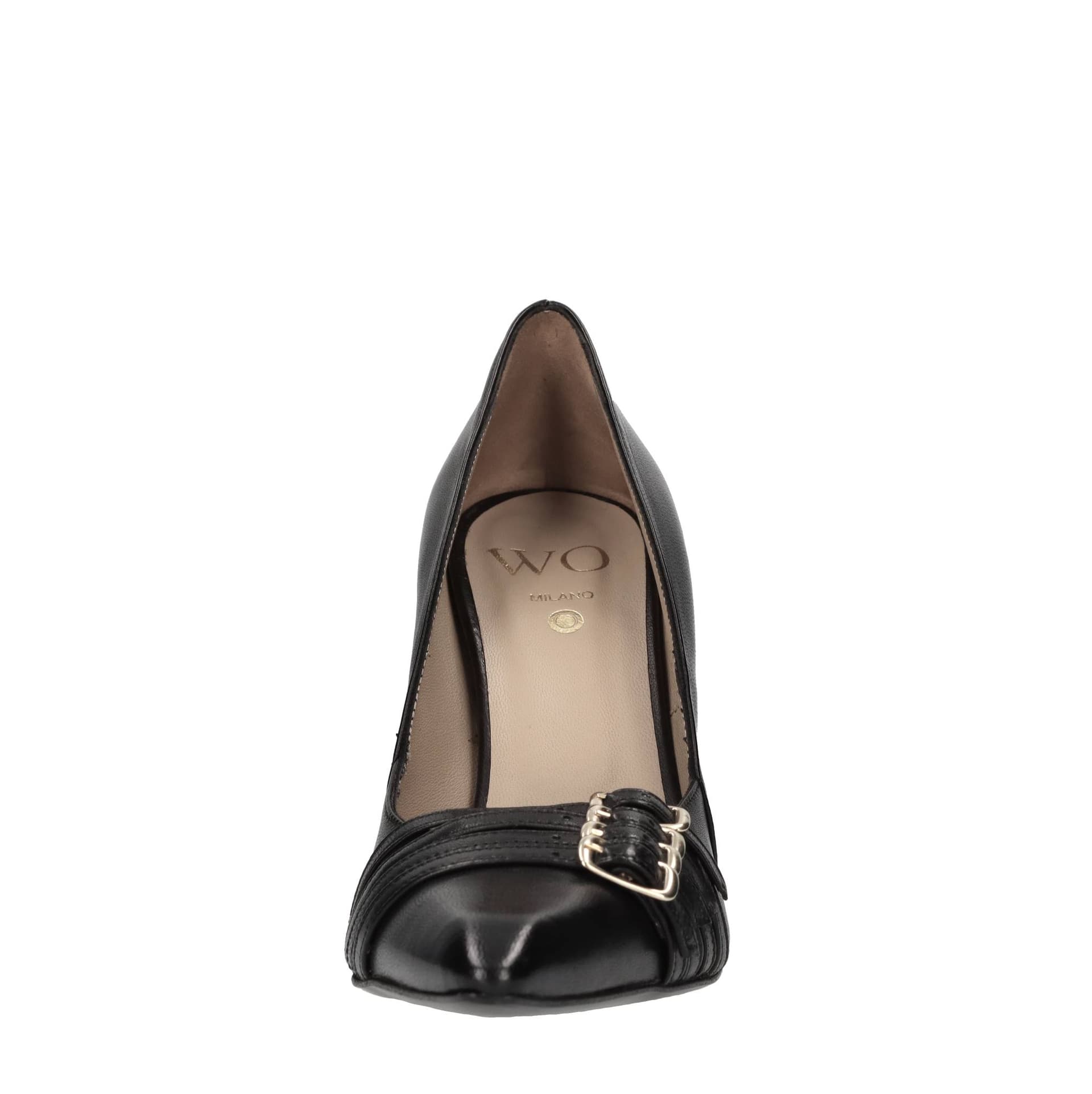WO MILANO  Scarpe con Tacco Nero - 4