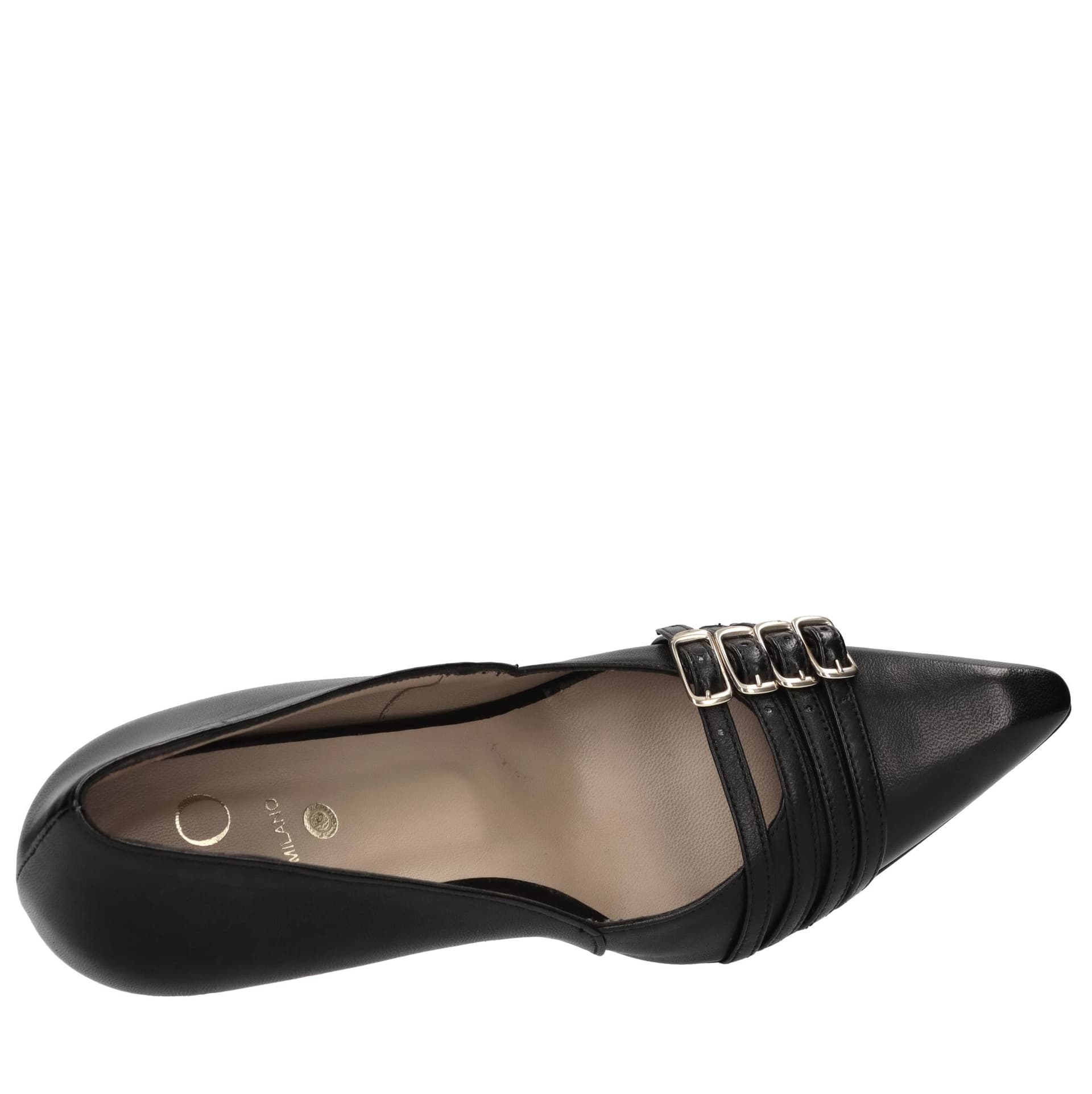 WO MILANO  Scarpe con Tacco Nero - 5