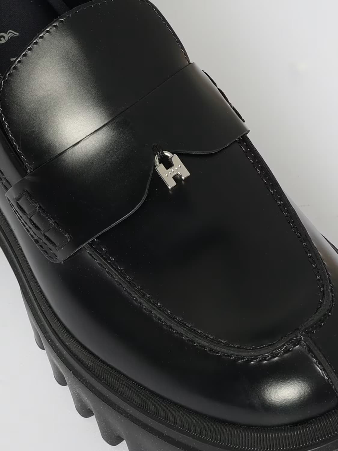 HOGAN Hogan Mocassini Donna Neri – HXW7000FV50UDW-B999 - 4