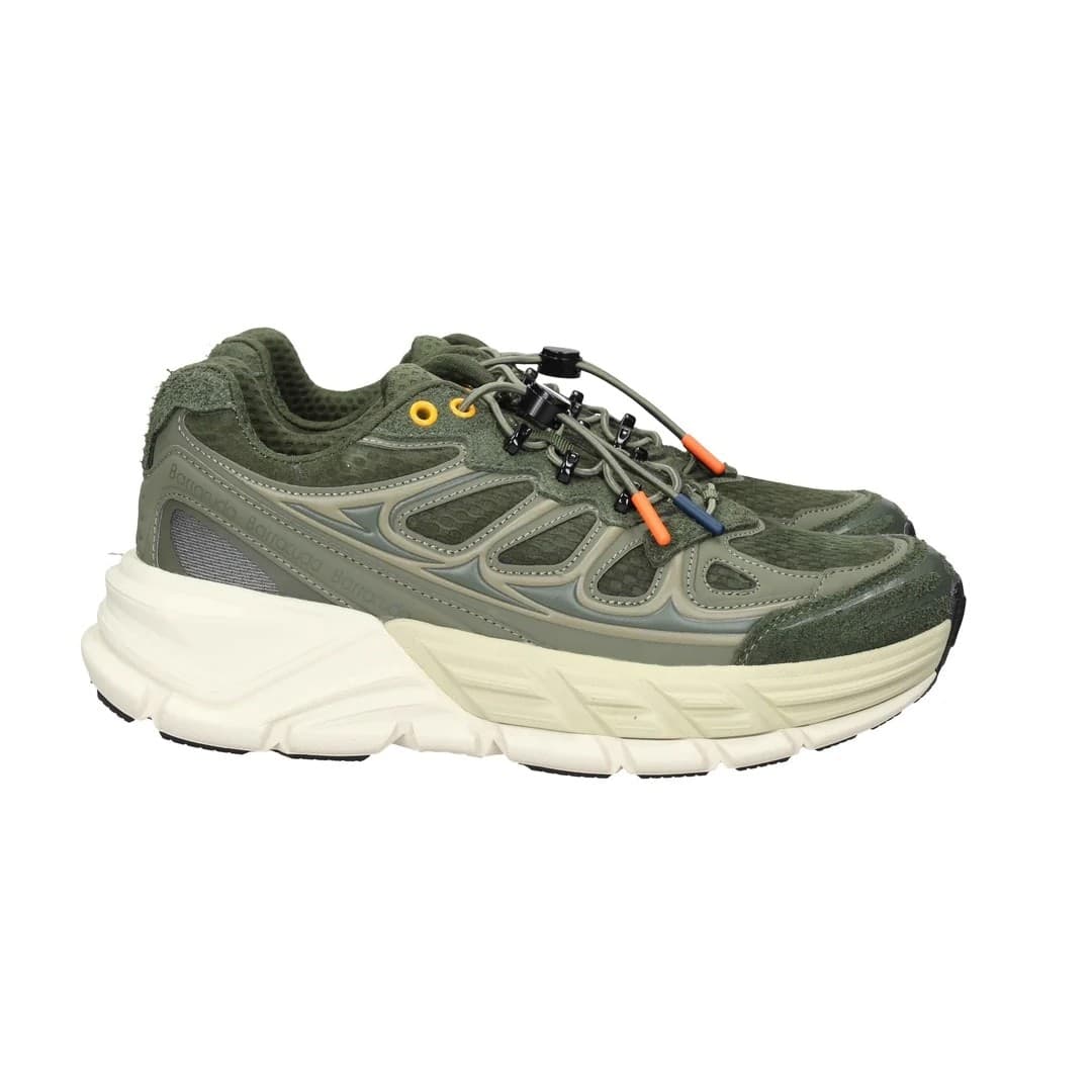 BARRACUDA 1896 Barracuda 1896 Sneakers Uomo Verde Militare – BU3595B-509 - 2