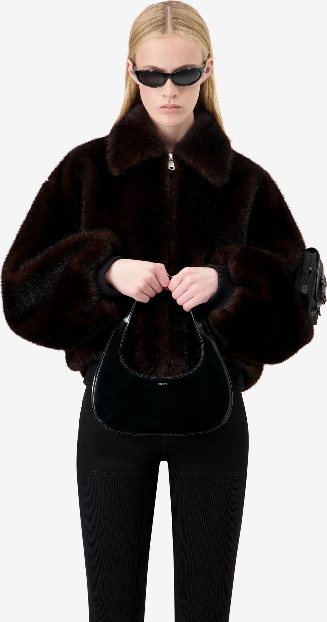 COPERNI Coperni Bomber Donna Marrone – COPBL33F9015-MAR - 2