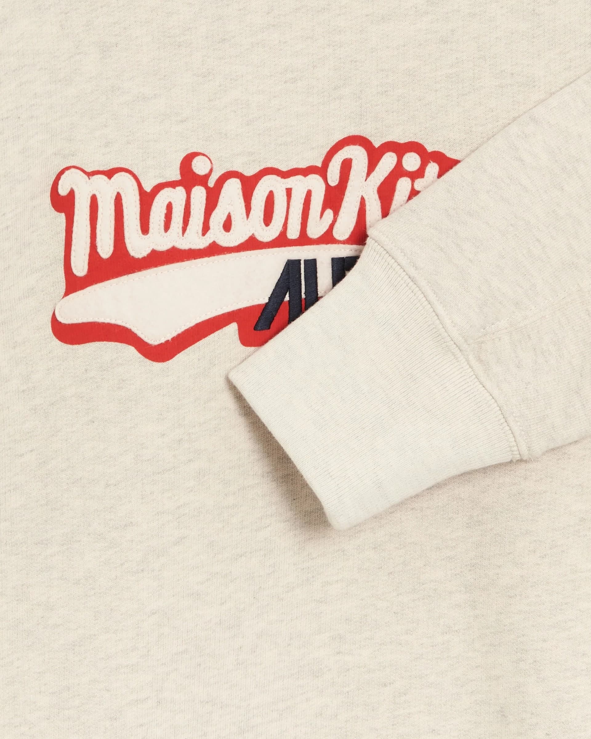 AUTRY X MAISON KITSUNE Autry x Maison Kitsune Felpa Beige e Grigia - 2