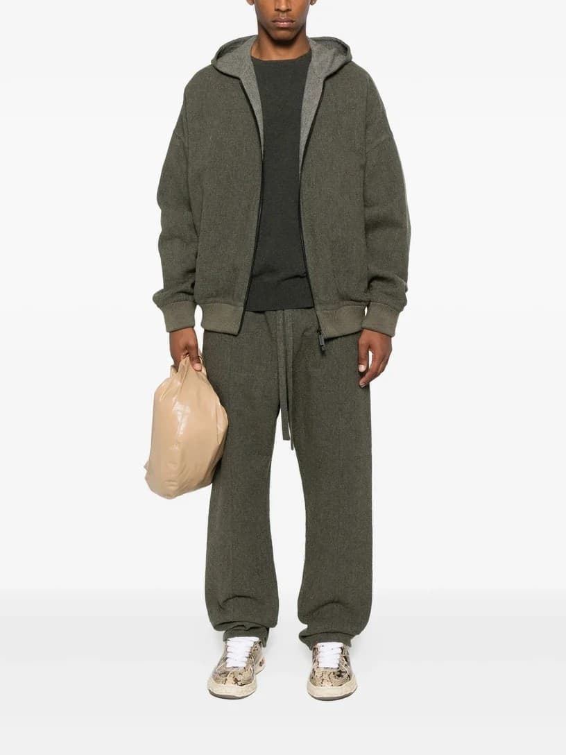 FEAR OF GOD Fear of God Giacca con Zip Uomo Verde Militare – FG25FW32-337HDW - 2