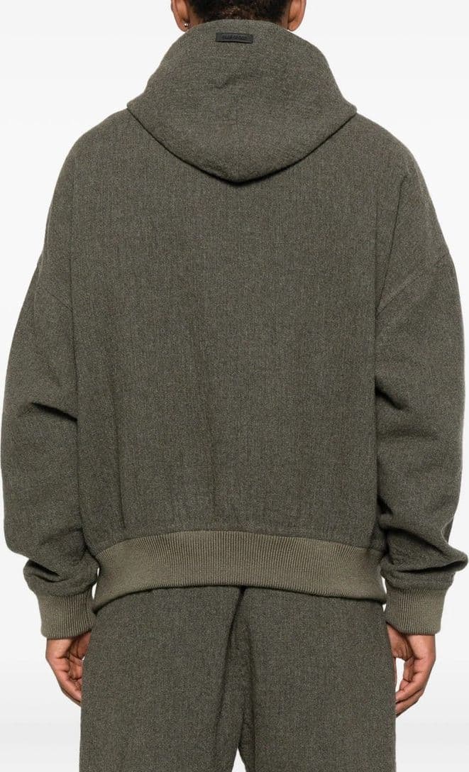 FEAR OF GOD Fear of God Giacca con Zip Uomo Verde Militare – FG25FW32-337HDW - 3