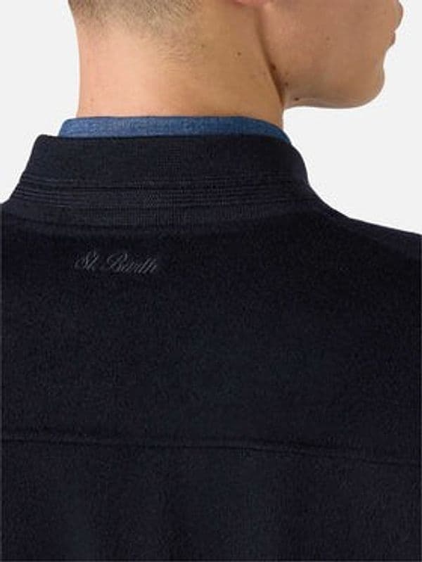 MC2 SAINT BARTH MC2 Saint Barth Bomber Uomo Blu Notte - 3
