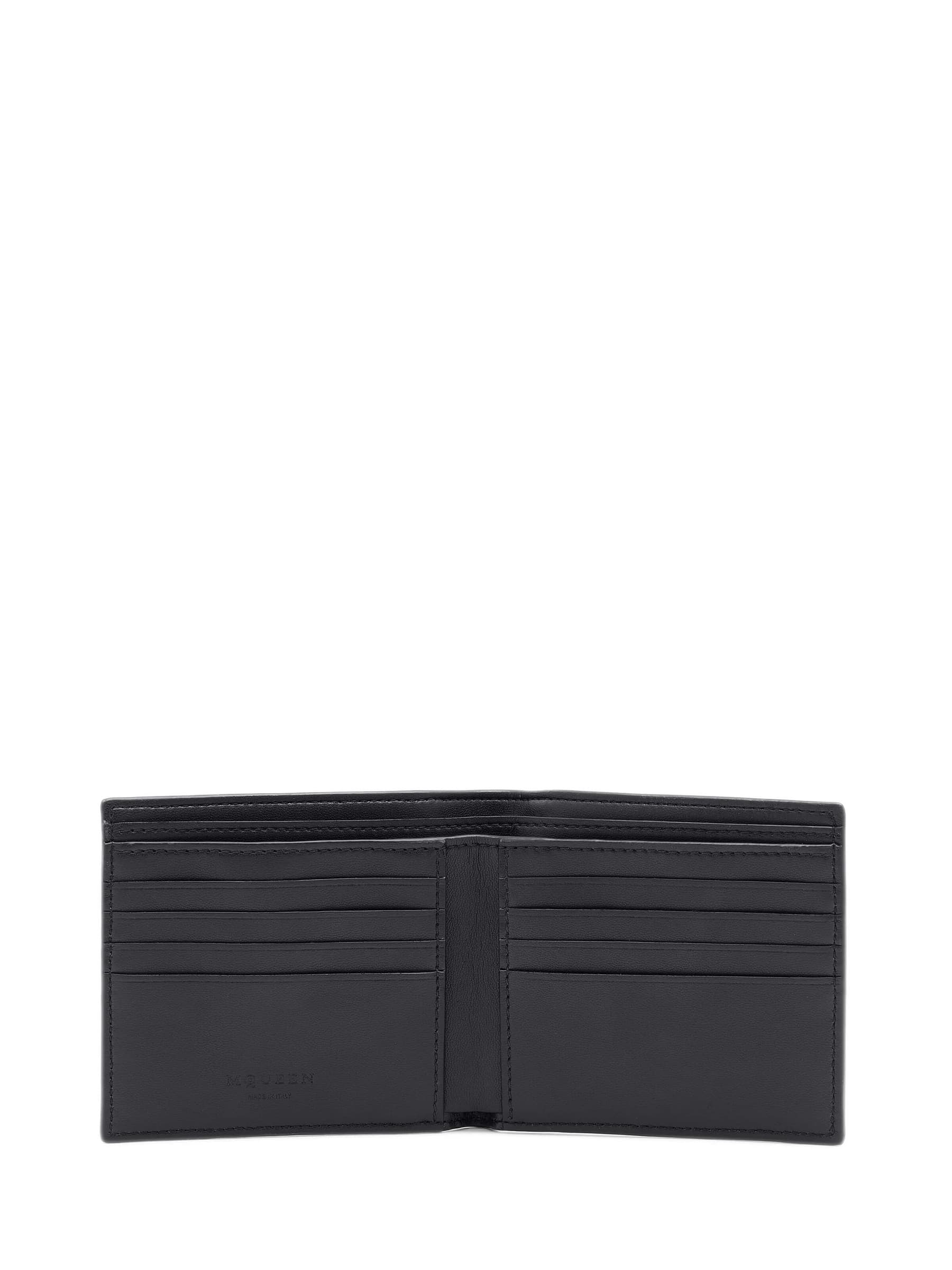ALEXANDER MC QUEEN Alexander McQueen Portafoglio Nero e Bianco - 2