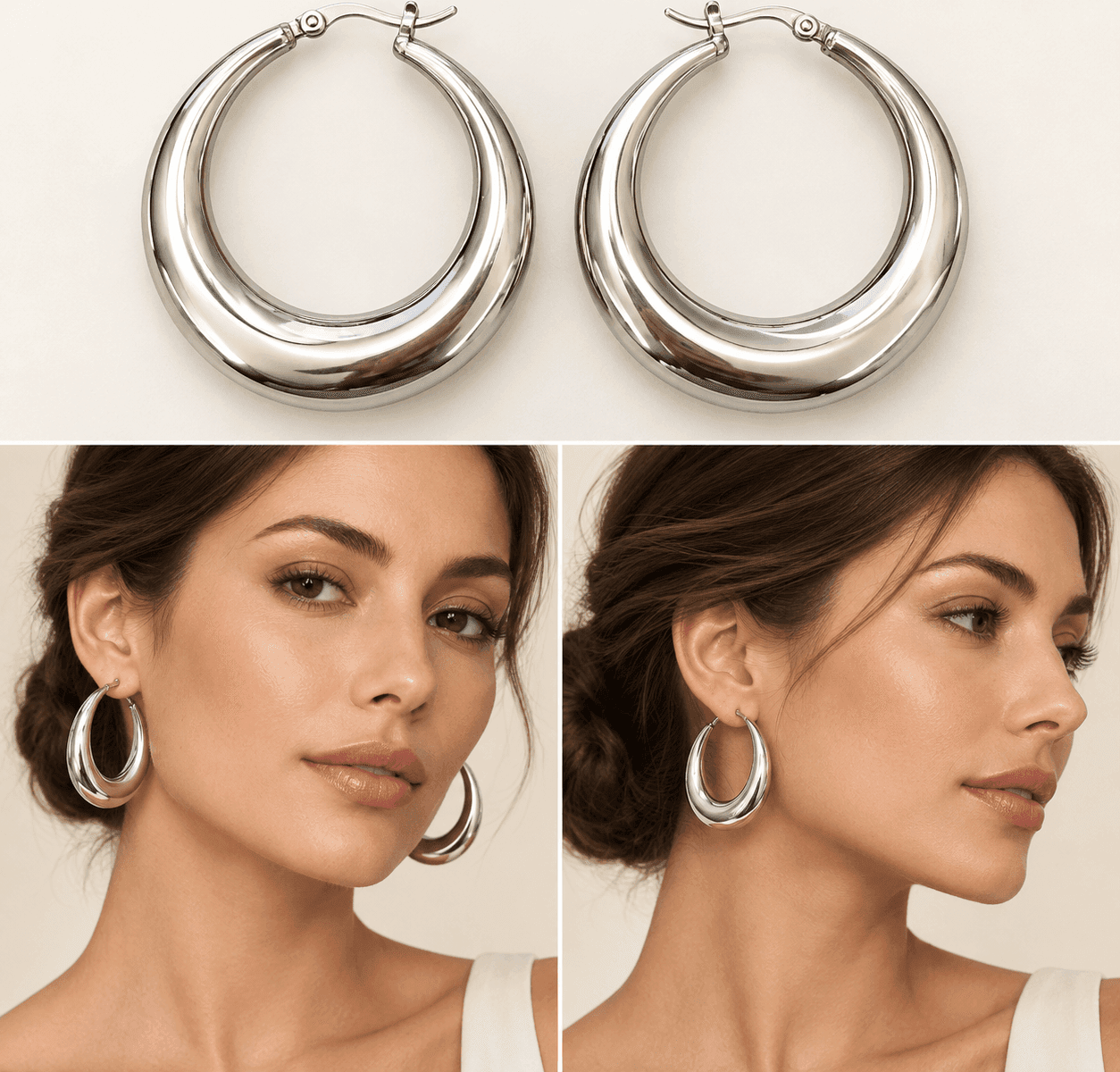 Alba Bijoux – Orecchini Luna - 6