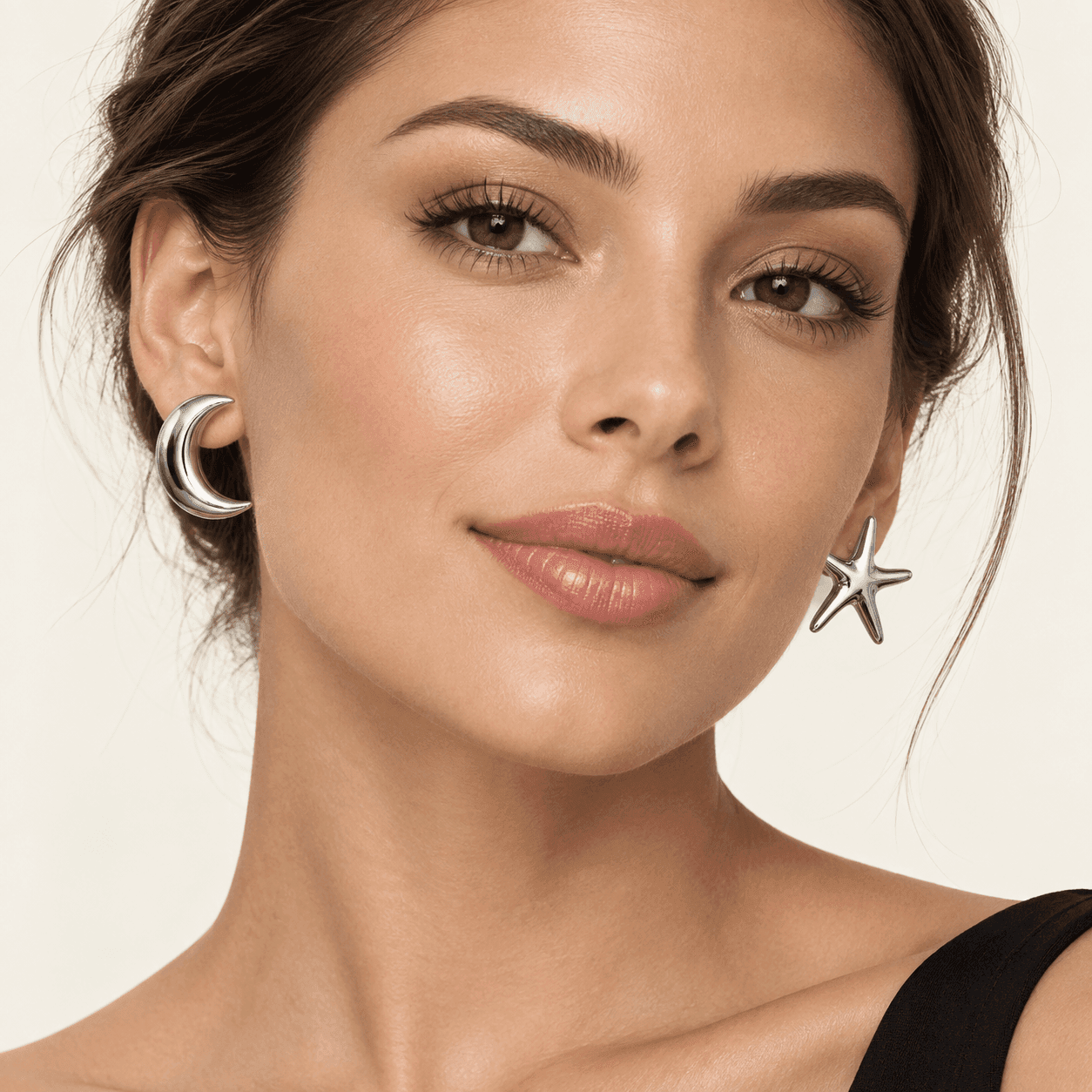 Alba Bijoux – Orecchini Luna e Stella - 9