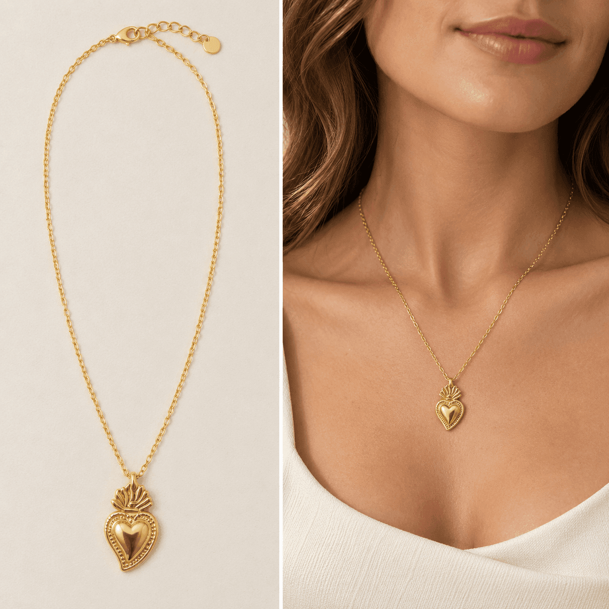 Alba Bijoux – Collana Cuore Sacro - 2