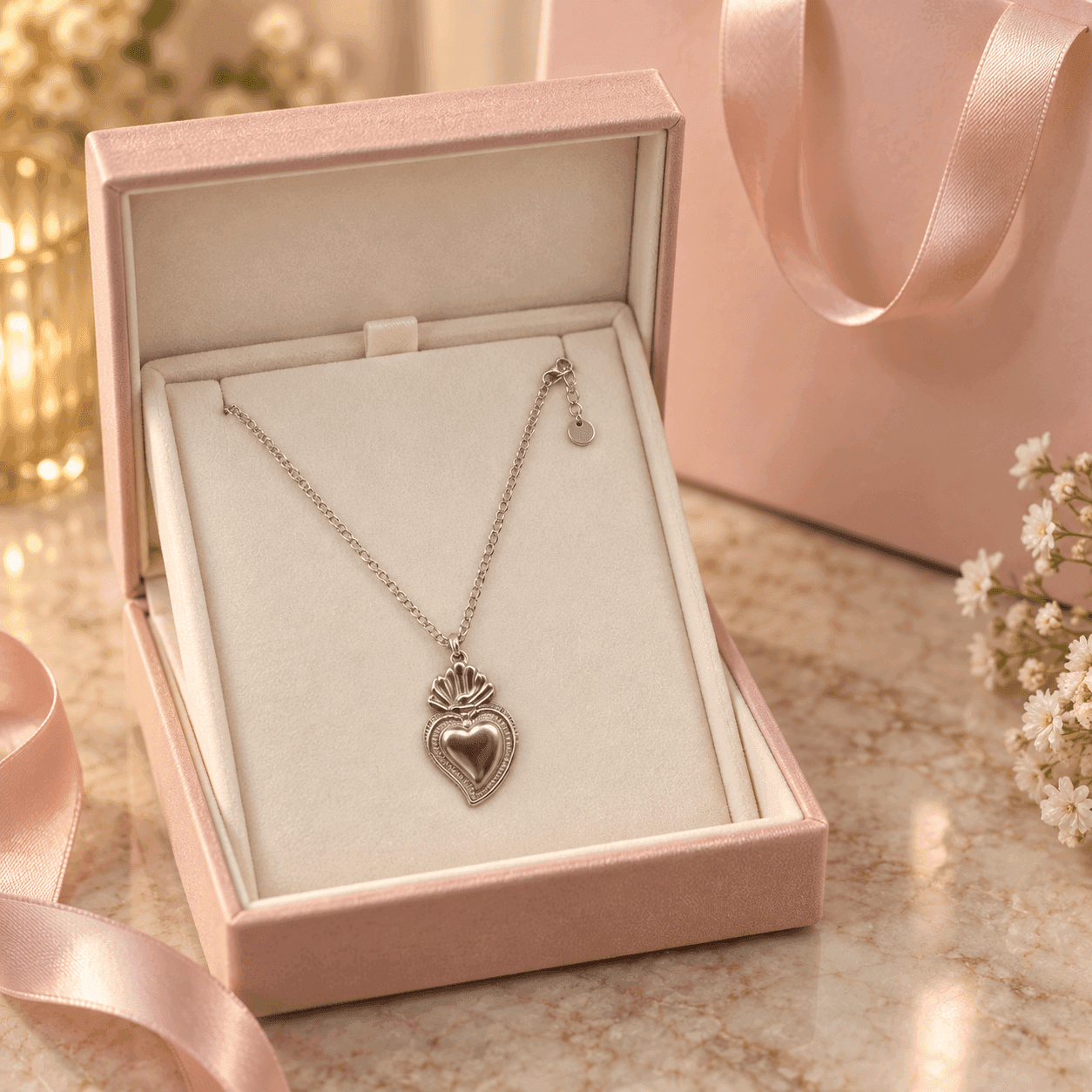 Alba Bijoux – Collana Cuore Sacro - 13