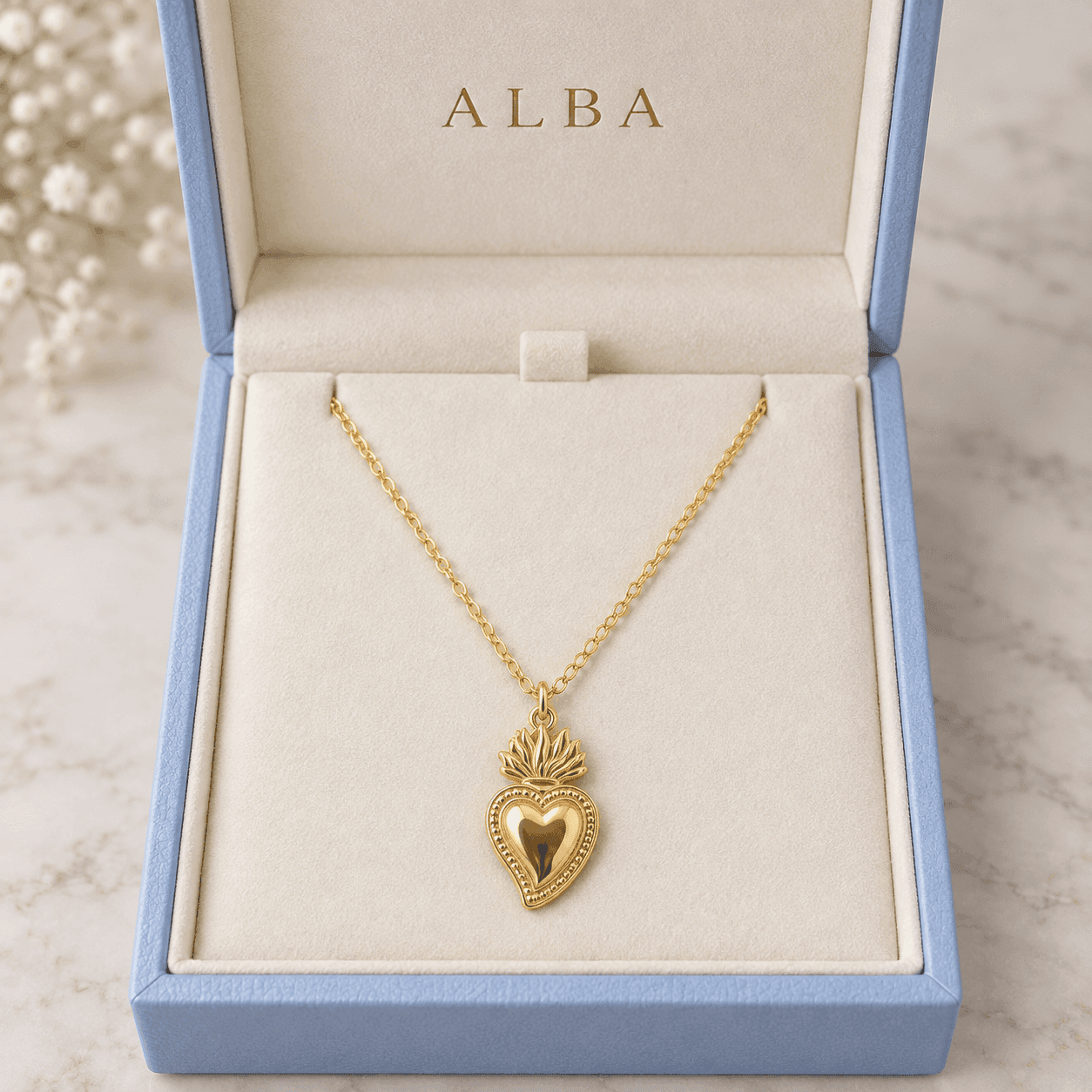 Alba Bijoux – Collana Cuore Sacro - 4