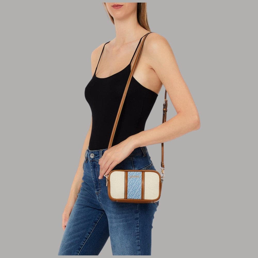 Borsa a tracolla Liu Jo AA6100T388A piccola con doppio scomparto - 12