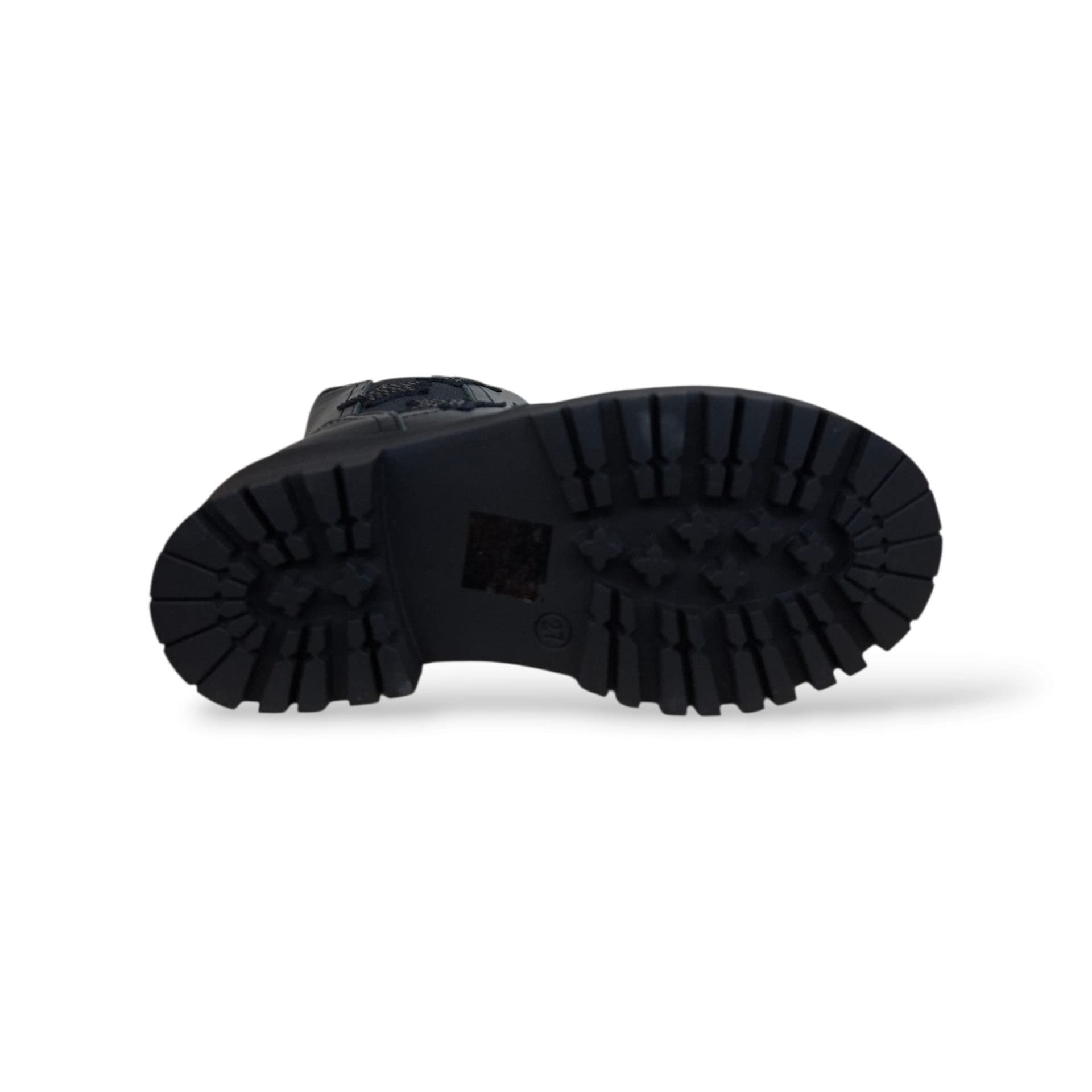 Balducci Rive RIVE1035 Stivaletto Biker Bambina e Ragazza Nero | Pelle Stelle Glitter Elastico Laterale Rock Grintoso | Taglie 27-36 | Scarpetteria Gica - 5