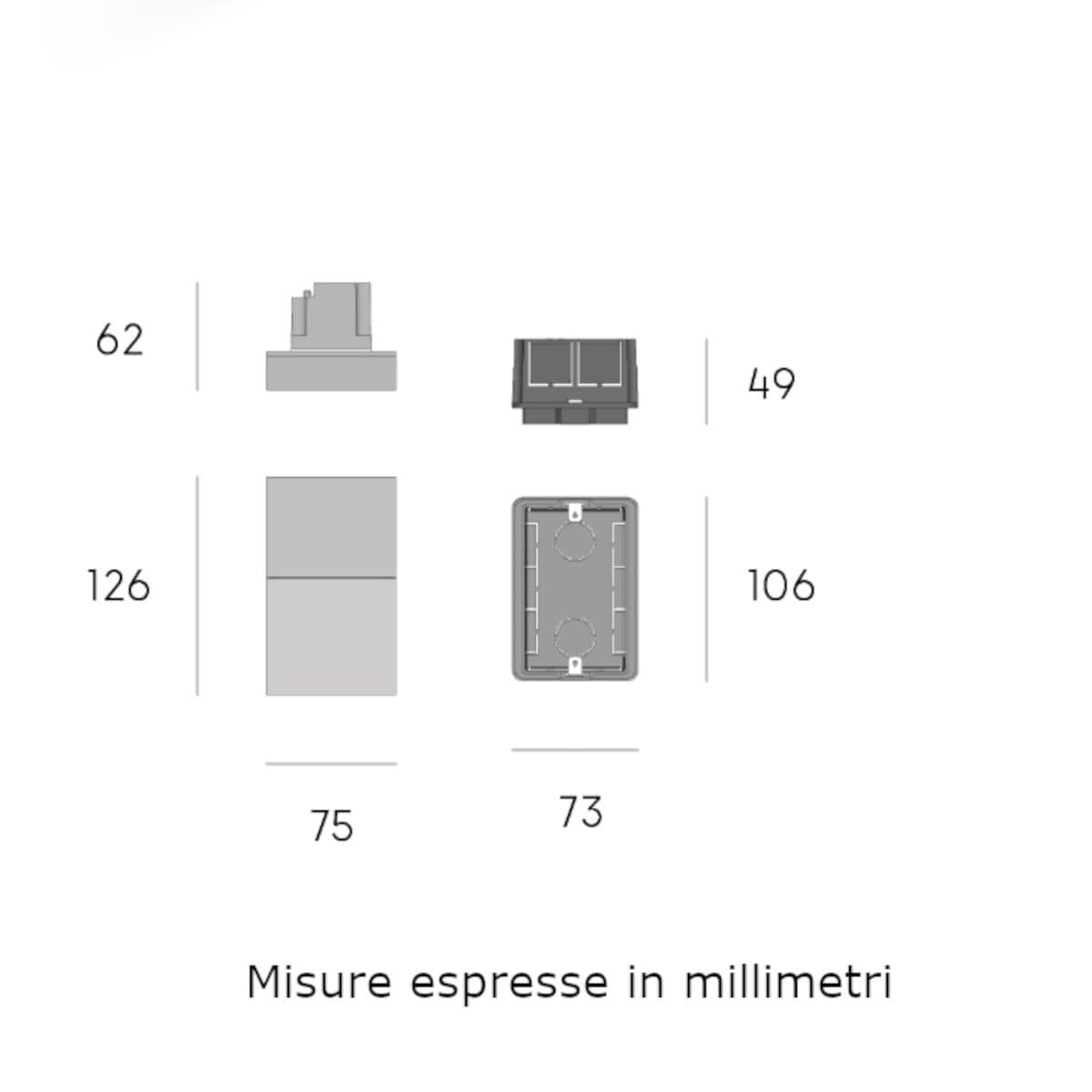 Segnapasso incasso 503 Sovil illuminazione ARIA 98257 3000K LED alluminio - 5