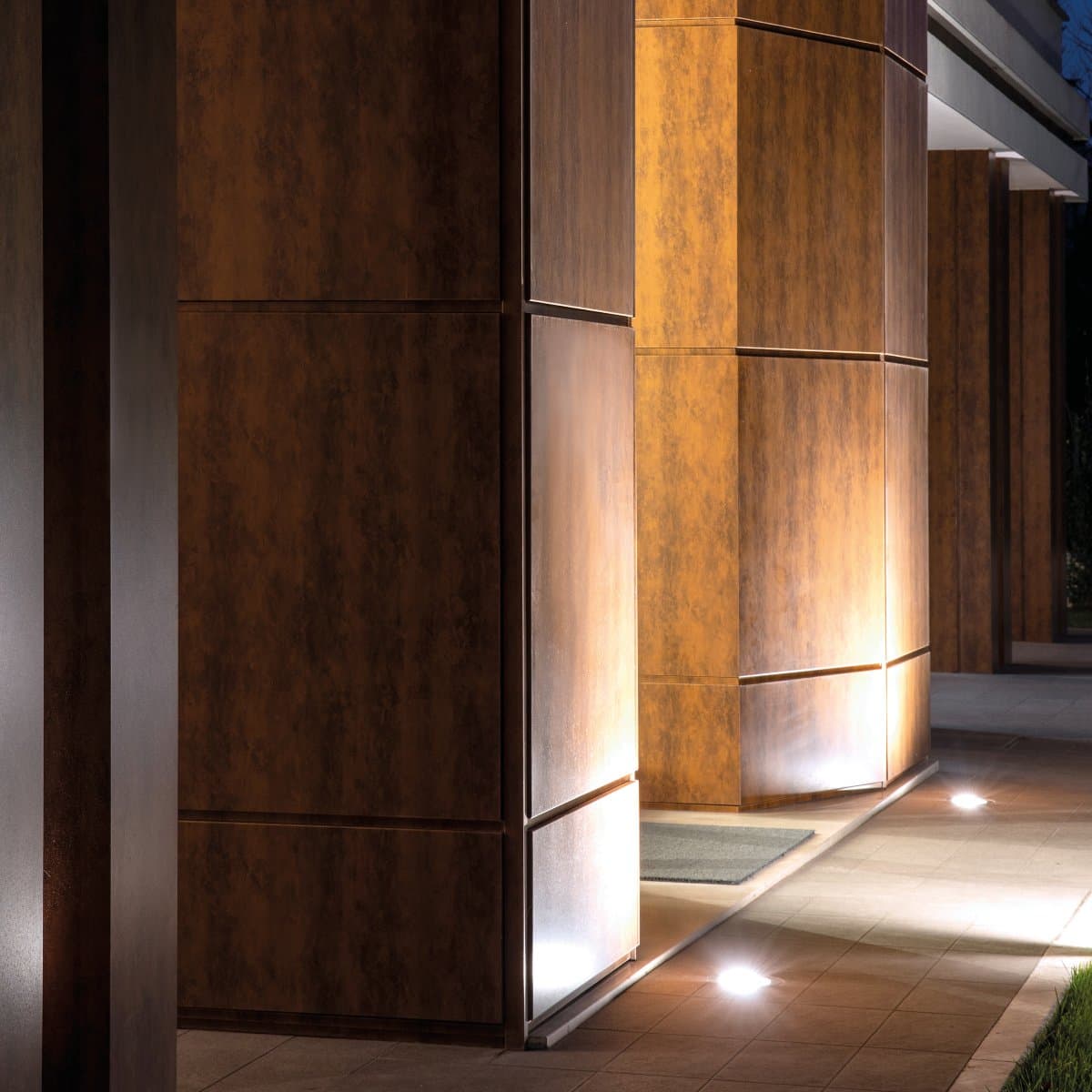 Segnapasso incasso Sovil illuminazione ROUTE 830 09 GU10 LED IP67 resina alluminio - 6