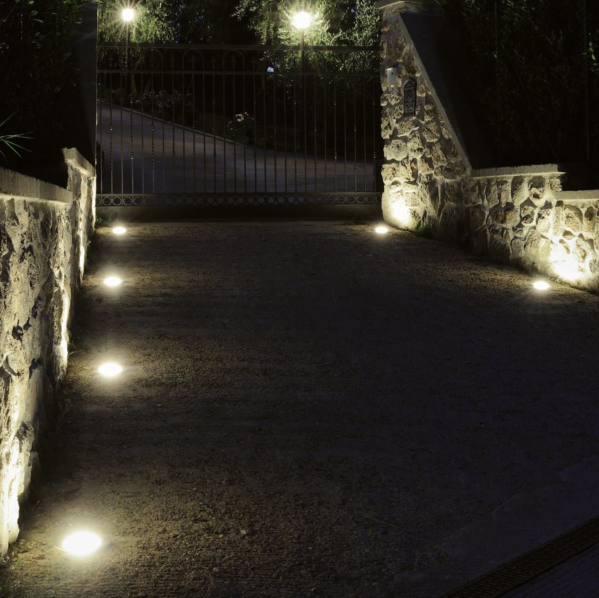 Segnapasso incasso Sovil illuminazione ROUTE 830 09 GU10 LED IP67 resina alluminio - 7