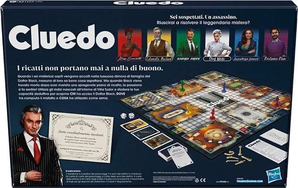 Hasbro - Gioco da Tavolo Cluedo Refresh - 2
