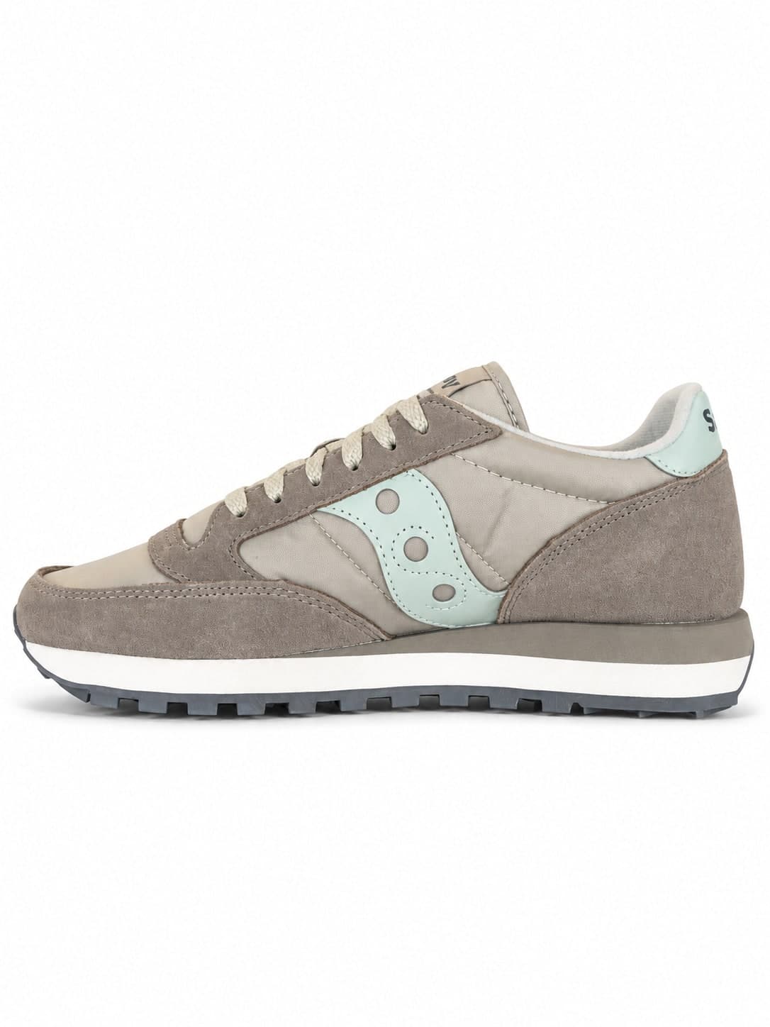 Saucony jazz original donna tortora e verde menta - 2