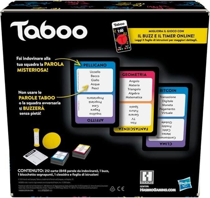 Hasbro - Taboo Gioco di Società - 3