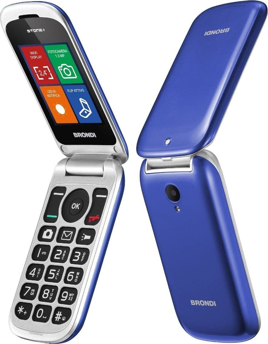 CELLULARE BRONDI STONE+ BLUE - 3