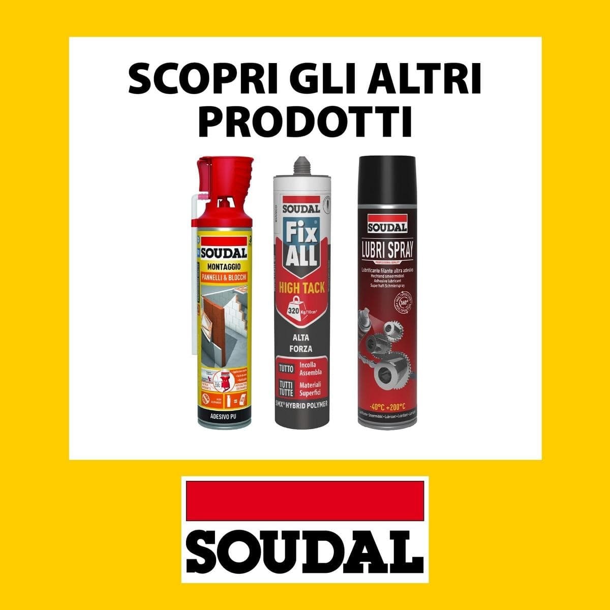 Soudal T-Rex Montage Effetto Ventosa colla 380 g - 5