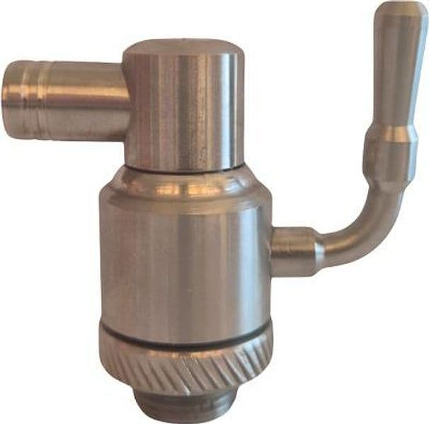 RUBINETTO A SFERA INOX SALVAGOCCIA + GHIERA PLUS - TORNITO 3/8M- 5 pezzi - 2