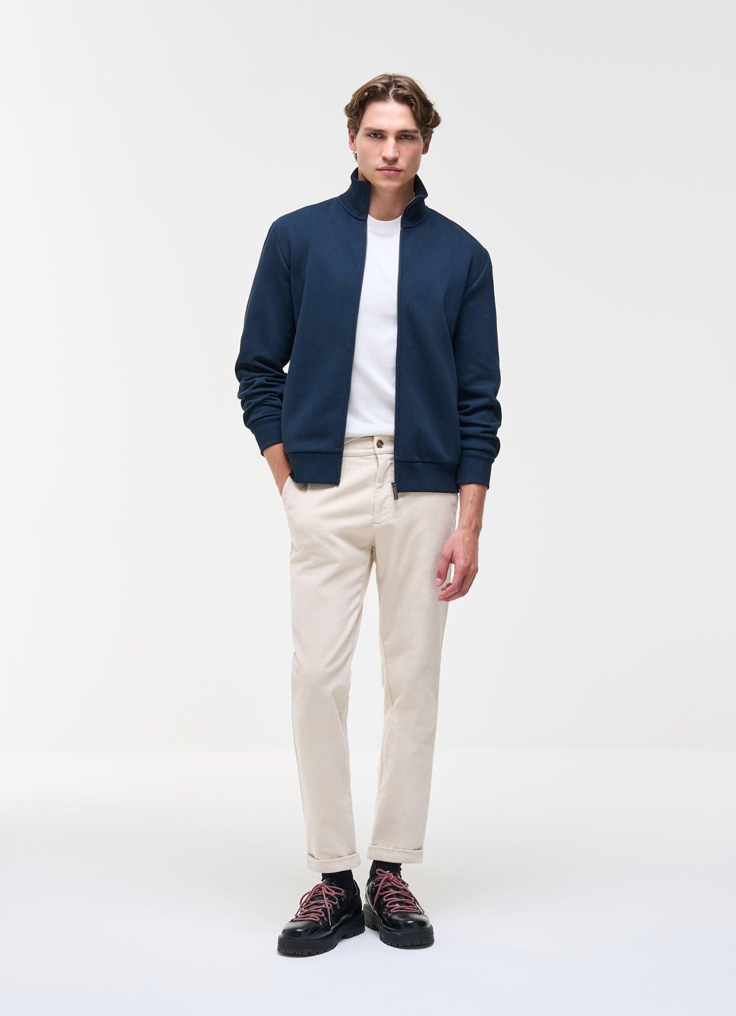 Colmar Felpa uomo full zip in cotone 62000003R 1WX 68 - 2