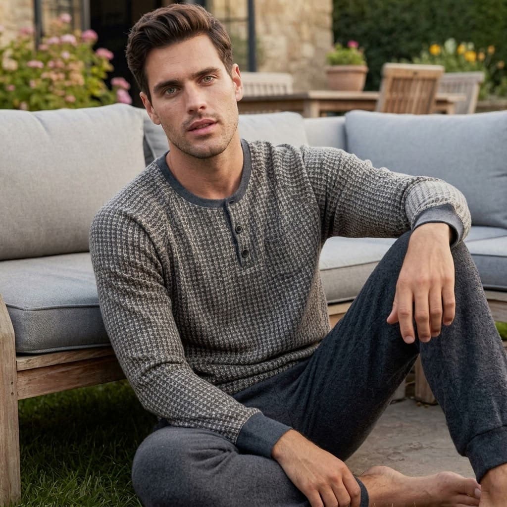 Pigiama Autunno/Inverno Uomo Karel SK1361PLU - 3