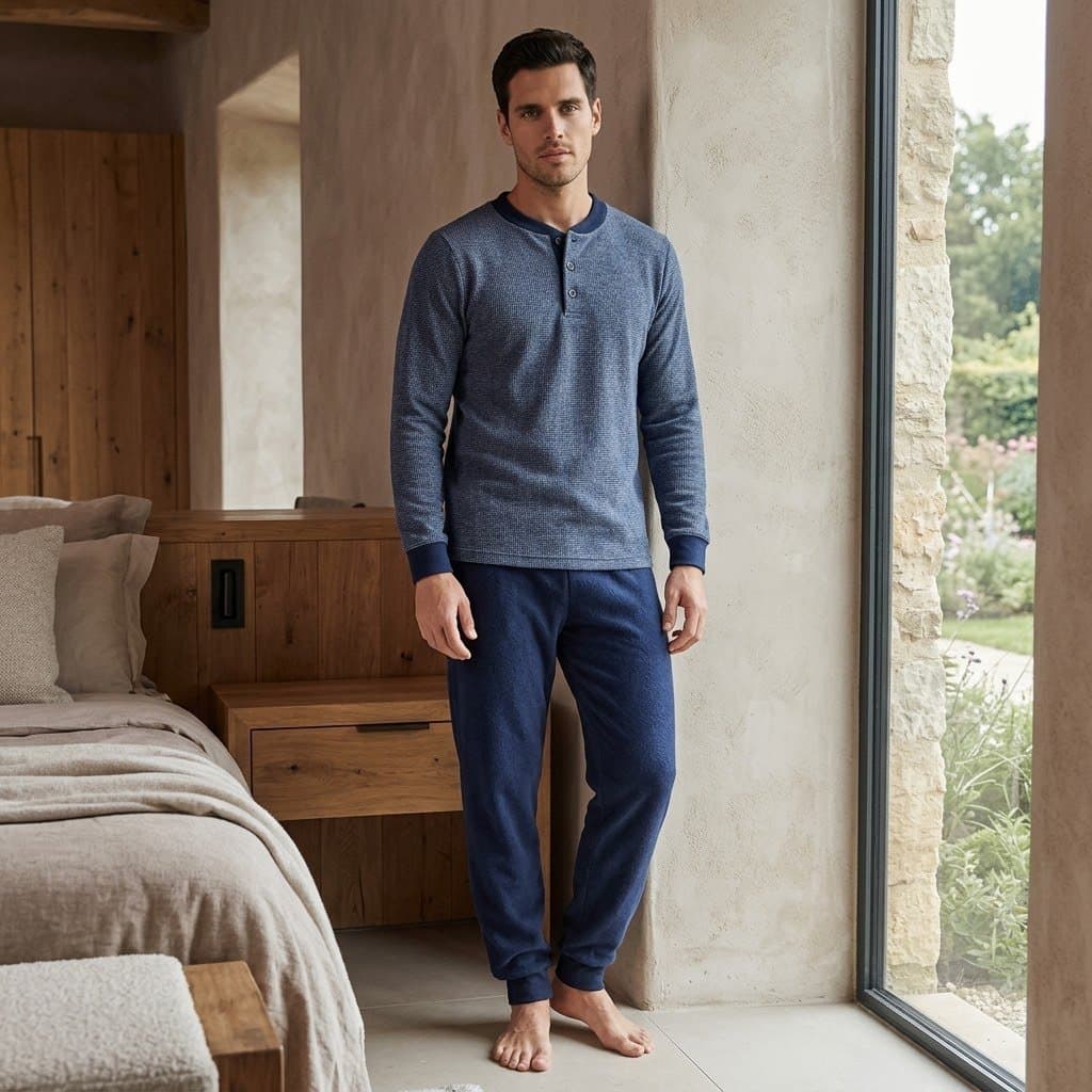 Pigiama Autunno/Inverno Uomo Karel SK1361PLU - 2