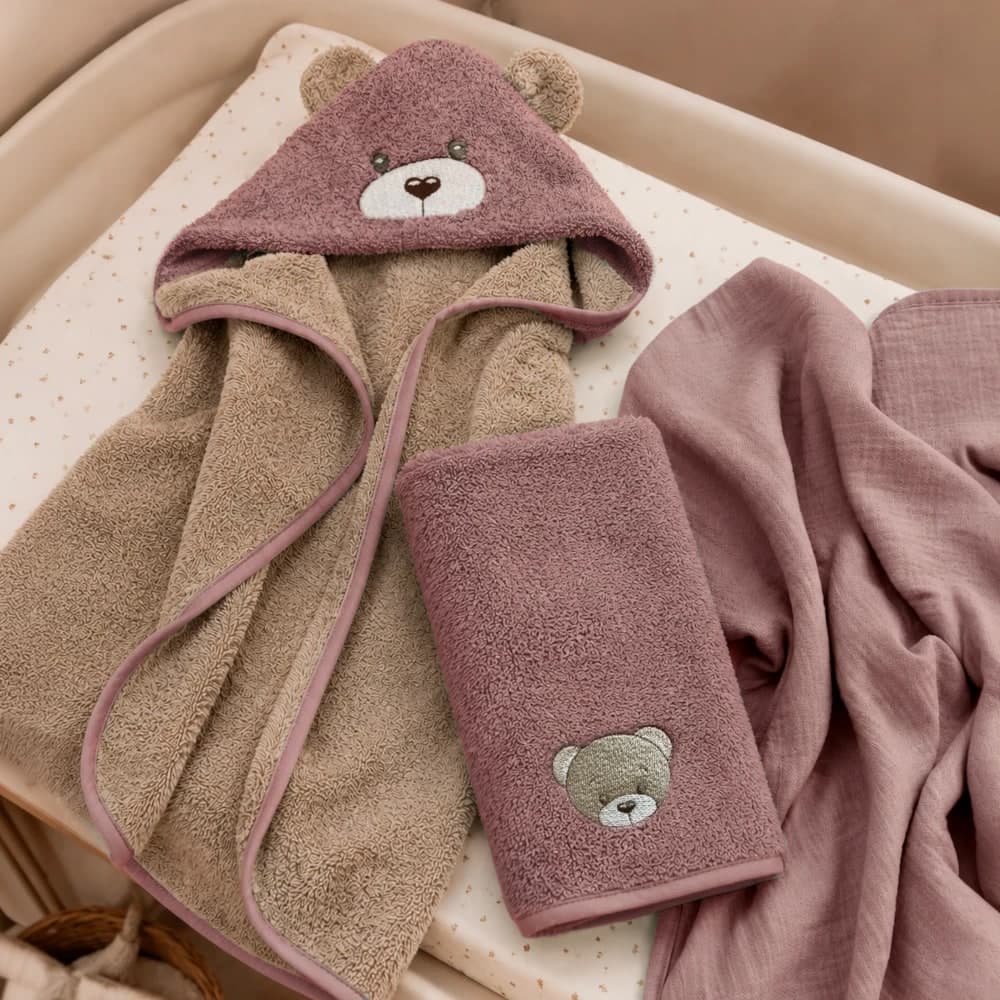 Kit Regalo Coccolissimi Teddy – Old Rose