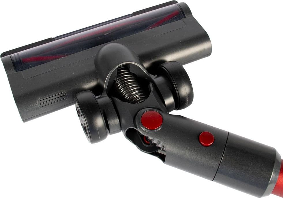 ASPIRAPOLVERE SCOPA ELETTRICA SENZA FILI CICLONICA 120W SPAZZOLA MOTORIZZATA MULTISUPERFICIE - 5