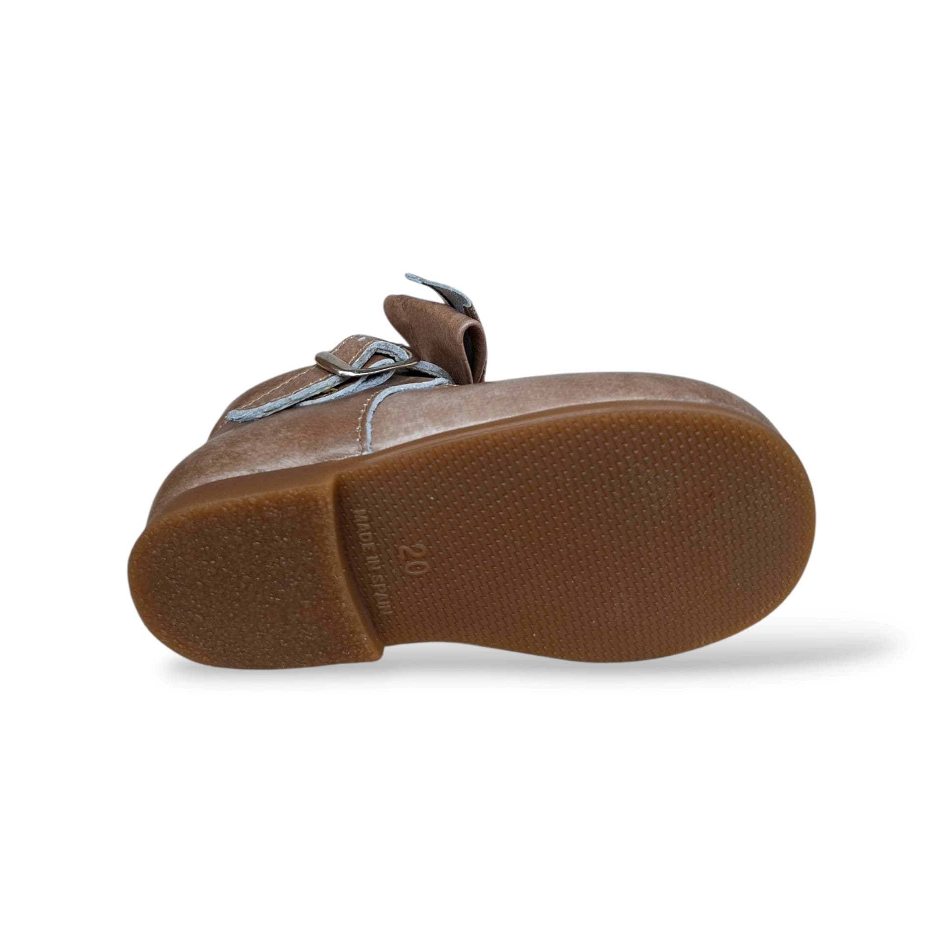 Panyno B1528 Ballerina Bambolina Primi Passi Bambina Beige | Pelle Morbida Fiocco Estraibile Fibbia Elegante Delicata Versatile | Taglie 19-23 | Scarpetteria Gica - 5