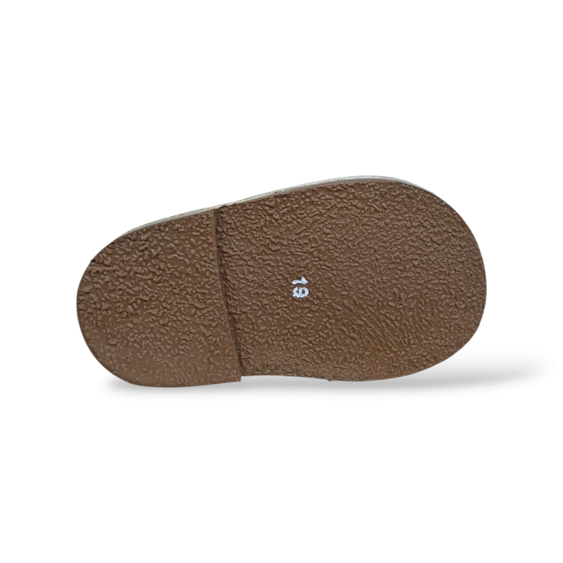 Panyno B2920 Polacchino Bambini Beige | Suede Crosta Morbido Lacci Stile Clarks Unisex Naturale Luminoso Versatile Scuola | Taglie 19-27 | Scarpetteria Gica - 5