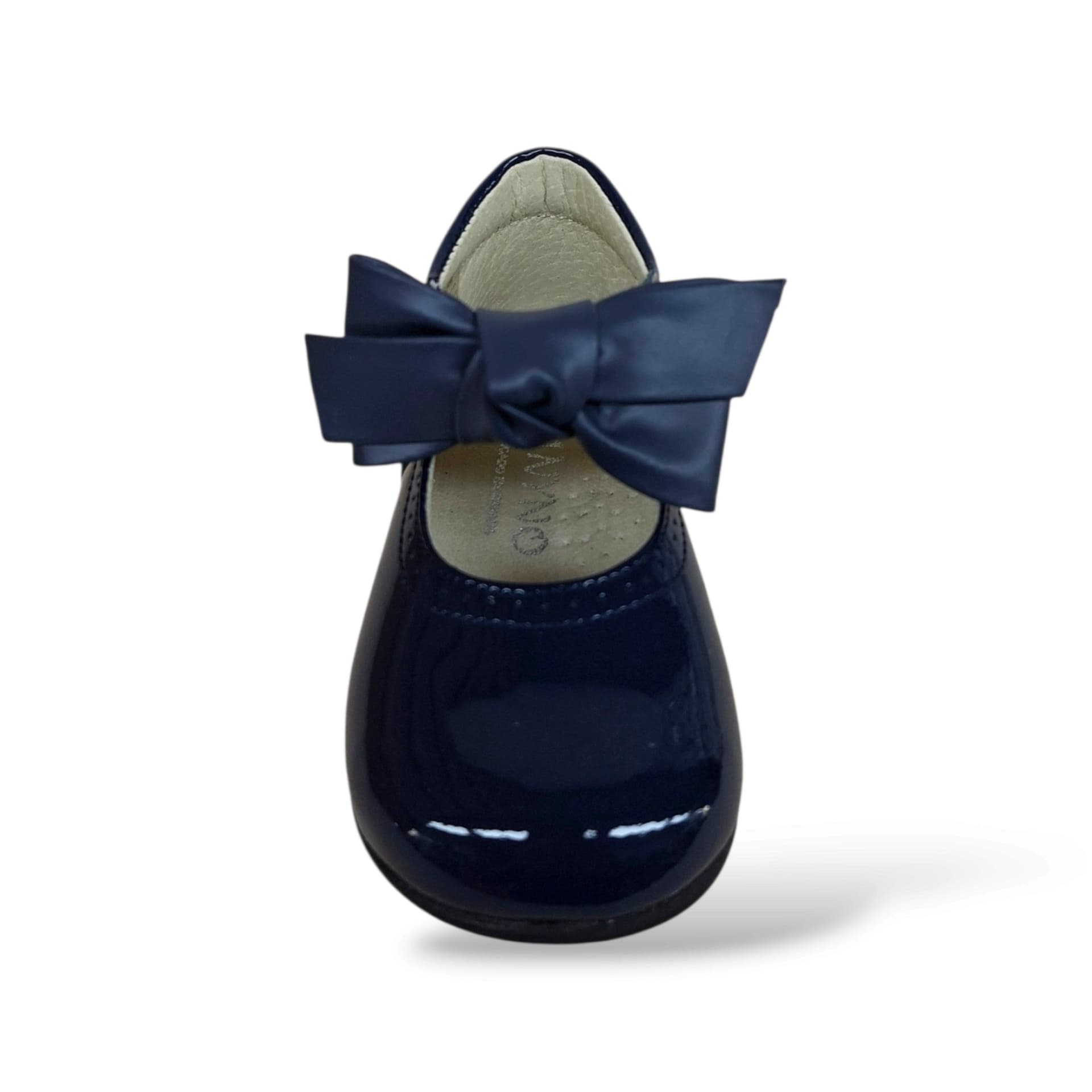 Panyno B1528 Ballerina Bambolina Primi Passi Bambina Blue | Vernice Lucida Fiocco Estraibile Fibbia Vivace Originale Contemporanea | Taglie 19-23 | Scarpetteria Gica - 4