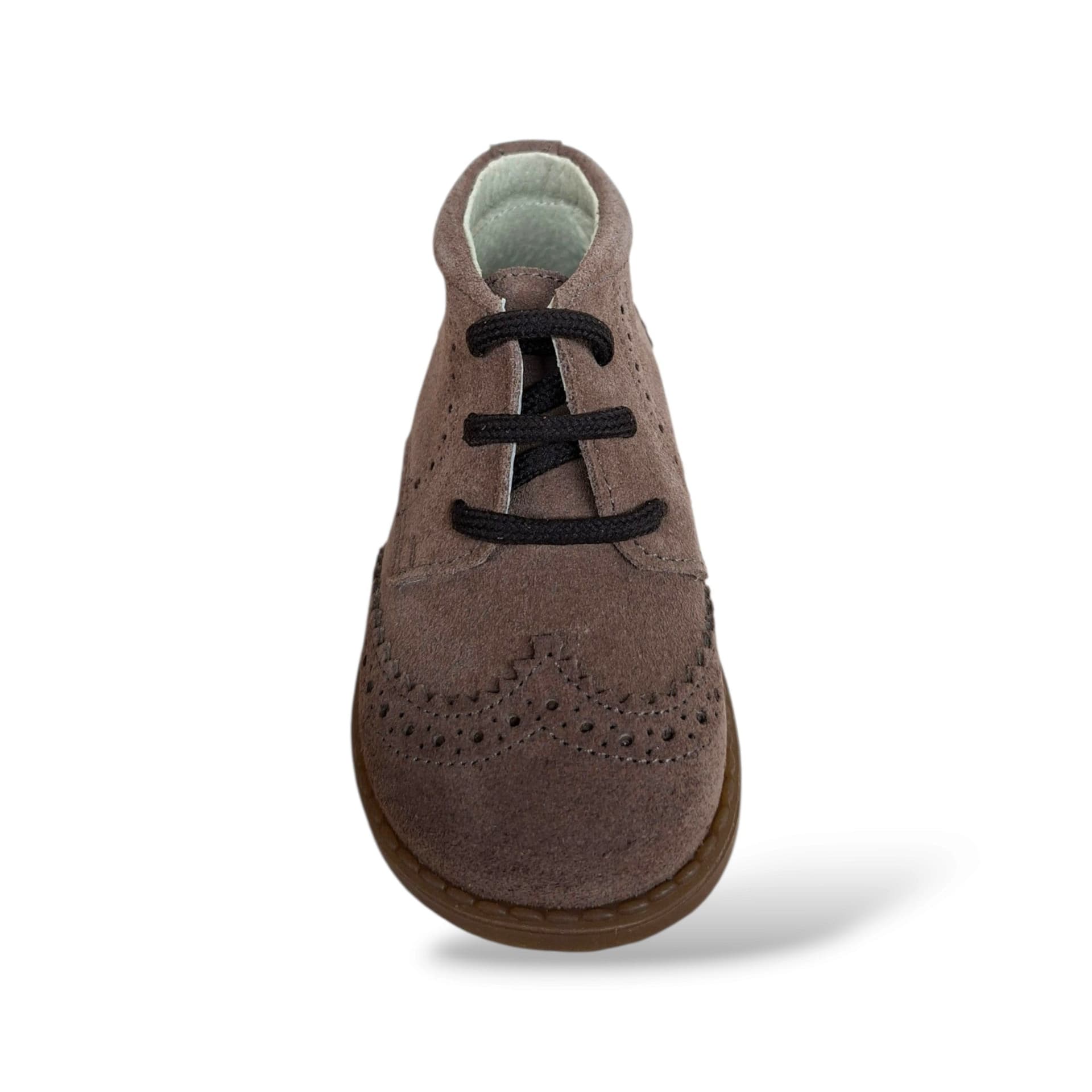 Panyno B2920 Inglesino Bambino Marrone | Pelle Vera Morbida Lacci Elegante Classico Intramontabile Cerimonia Passeggio | Taglie 19-24 | Scarpetteria Gica - 4