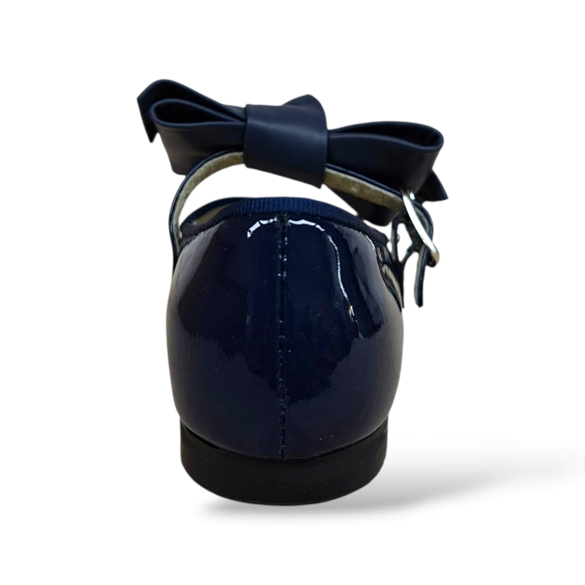 Panyno B2601 Ballerina Bambolina Bambina Blue | Pelle Morbida Naturale Fiocco Estraibile Fibbia Vivace Originale Premium | Taglie 24-29 | Scarpetteria Gica - 3