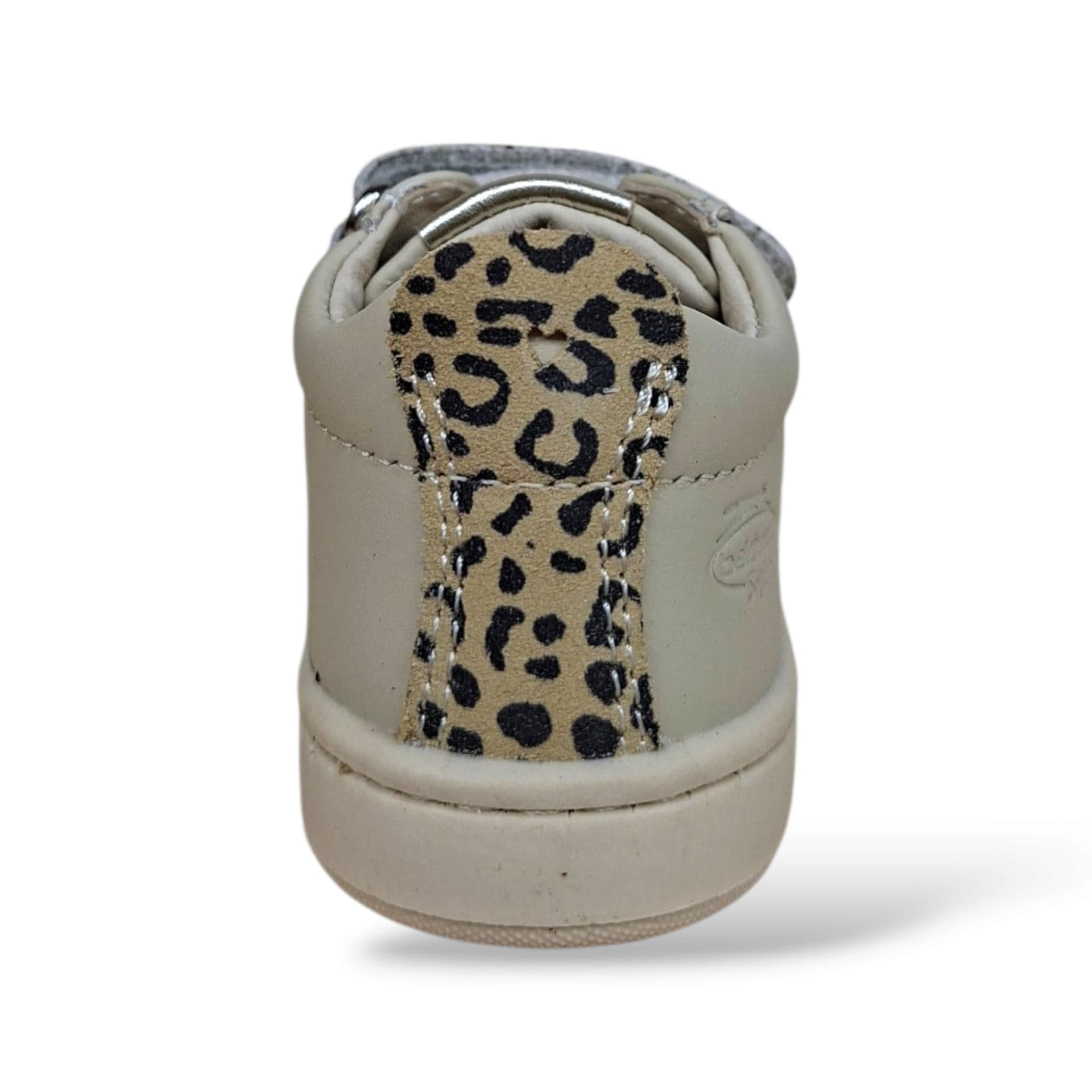 Balducci Cita 6642 Primi Passi Bambina Beige Platino Nero | Vera Pelle Tricolore Chic Velcro Linea Soft Made in Italy Elegante Sofisticata Artigianale | Taglie 18-24 | Scarpetteria Gica - 3