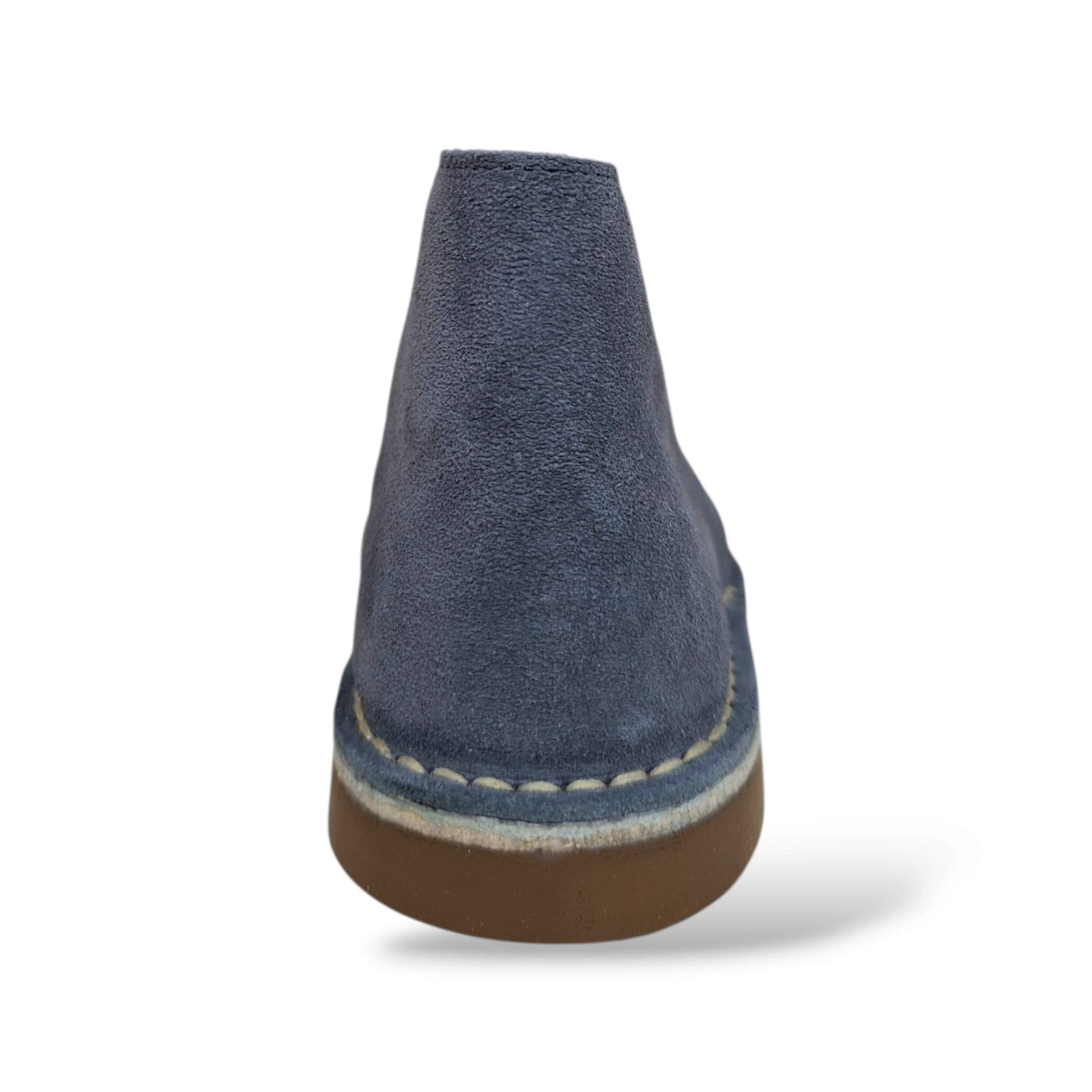 Panyno B2920 Polacchino Bambini Grigio | Suede Crosta Morbido Lacci Stile Clarks Unisex Contemporaneo Minimal Urban Scuola | Taglie 19-27 | Scarpetteria Gica - 3