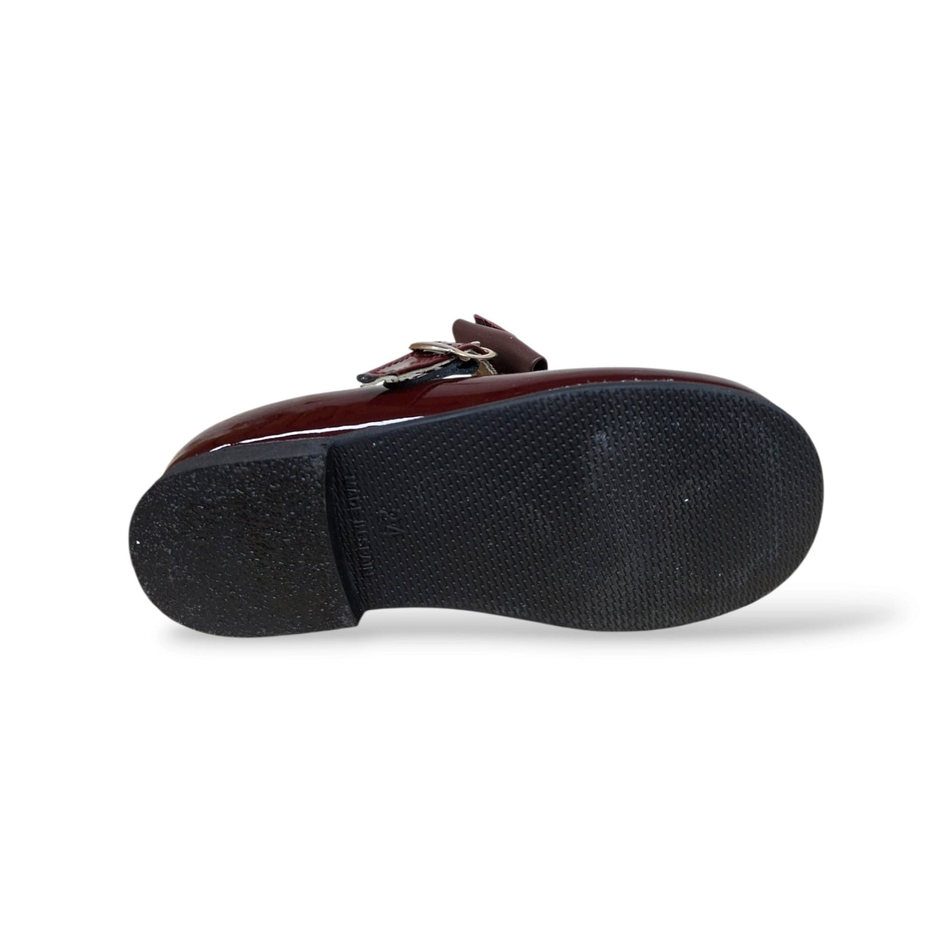 Panyno B2601 Ballerina Bambolina Bambina Bordeaux | Vernice Lucida Fiocco Estraibile Fibbia Romantica Elegante Cerimonia Scuola | Taglie 24-29 | Scarpetteria Gica - 5