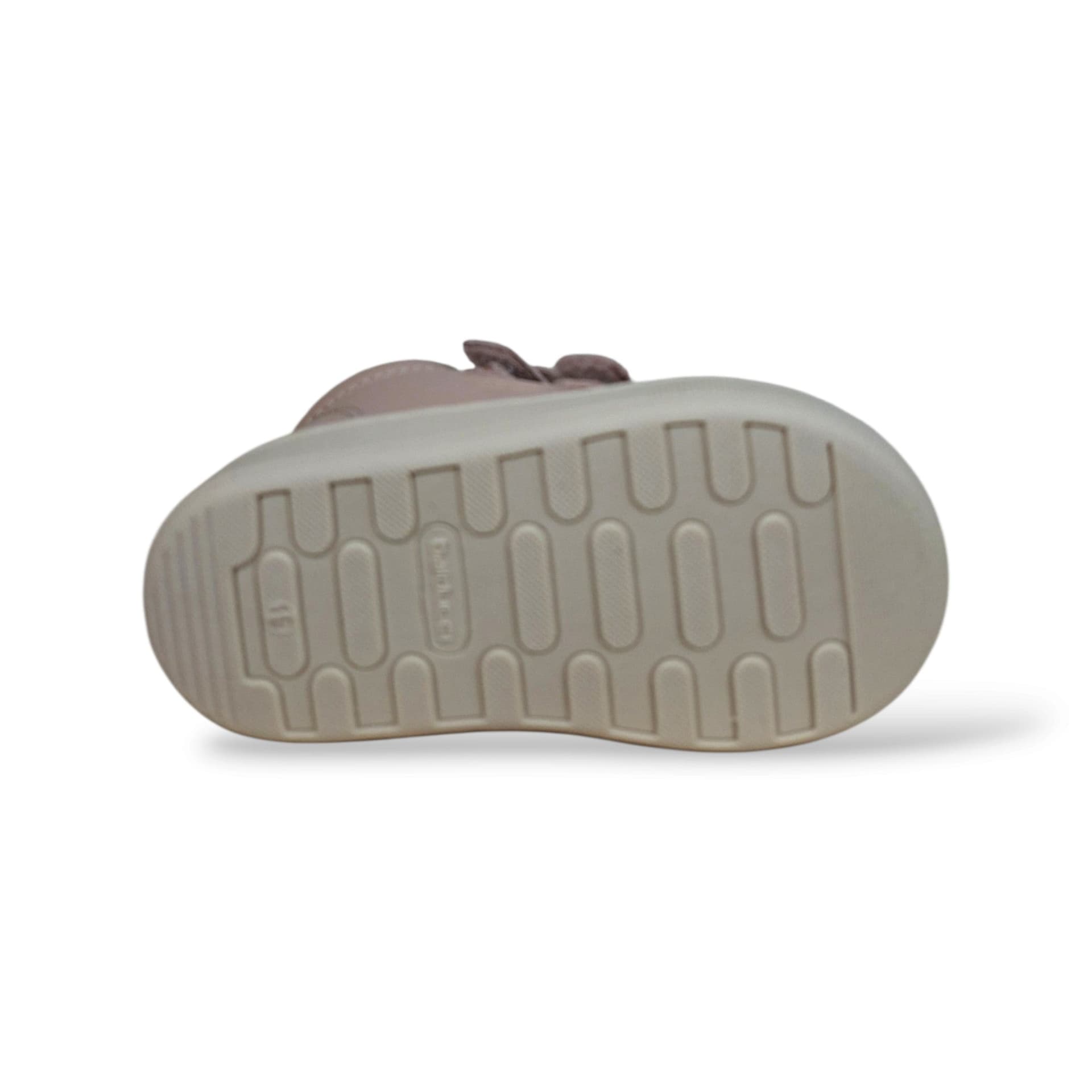 Balducci Cita 7450 Primi Passi Bambina Cipria | Vera Pelle Morbida Velcro Fiocco Linea Soft Made in Italy Artigianale Comfort Naturale Crescita Sana | Taglie 19-24 | Scarpetteria Gica - 5