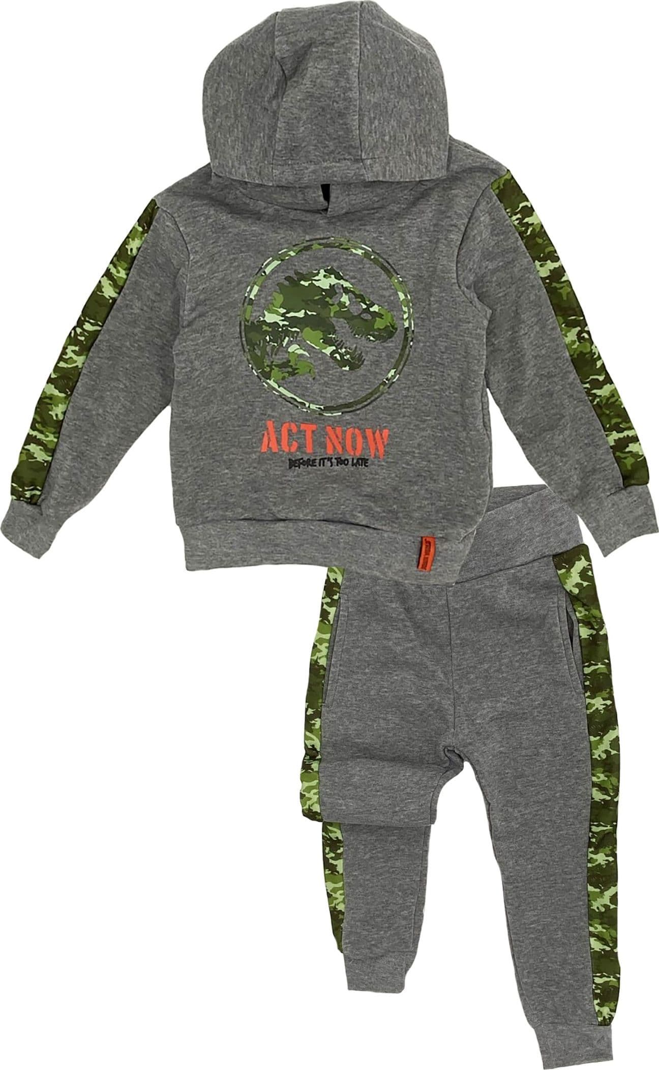 Tuta Jurassic world Dinosauri Misure da 3 a 8 anni Interno felpato - 2