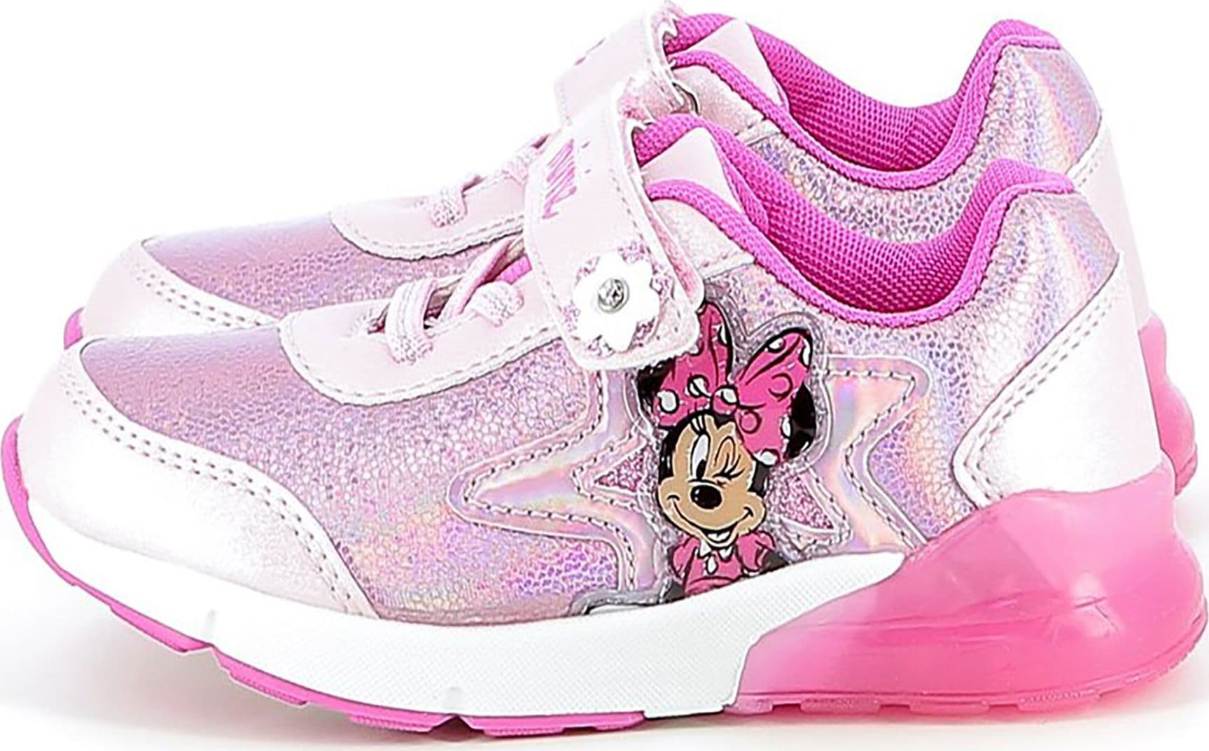 Scarpe Minnie con luci Bambina dal 24 al 32 Rosa Disney-2 - 2