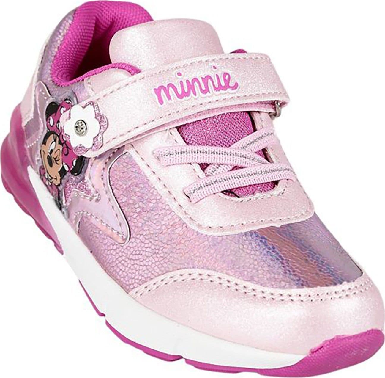 Scarpe Minnie con luci Bambina dal 24 al 32 Rosa Disney-2 - 5