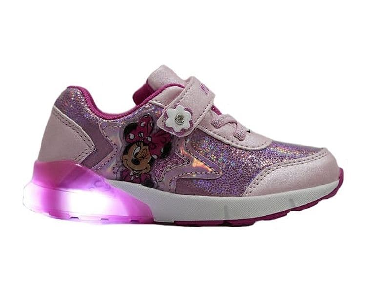 Scarpe Minnie con luci Bambina dal 24 al 32 Rosa Disney-2 - 6