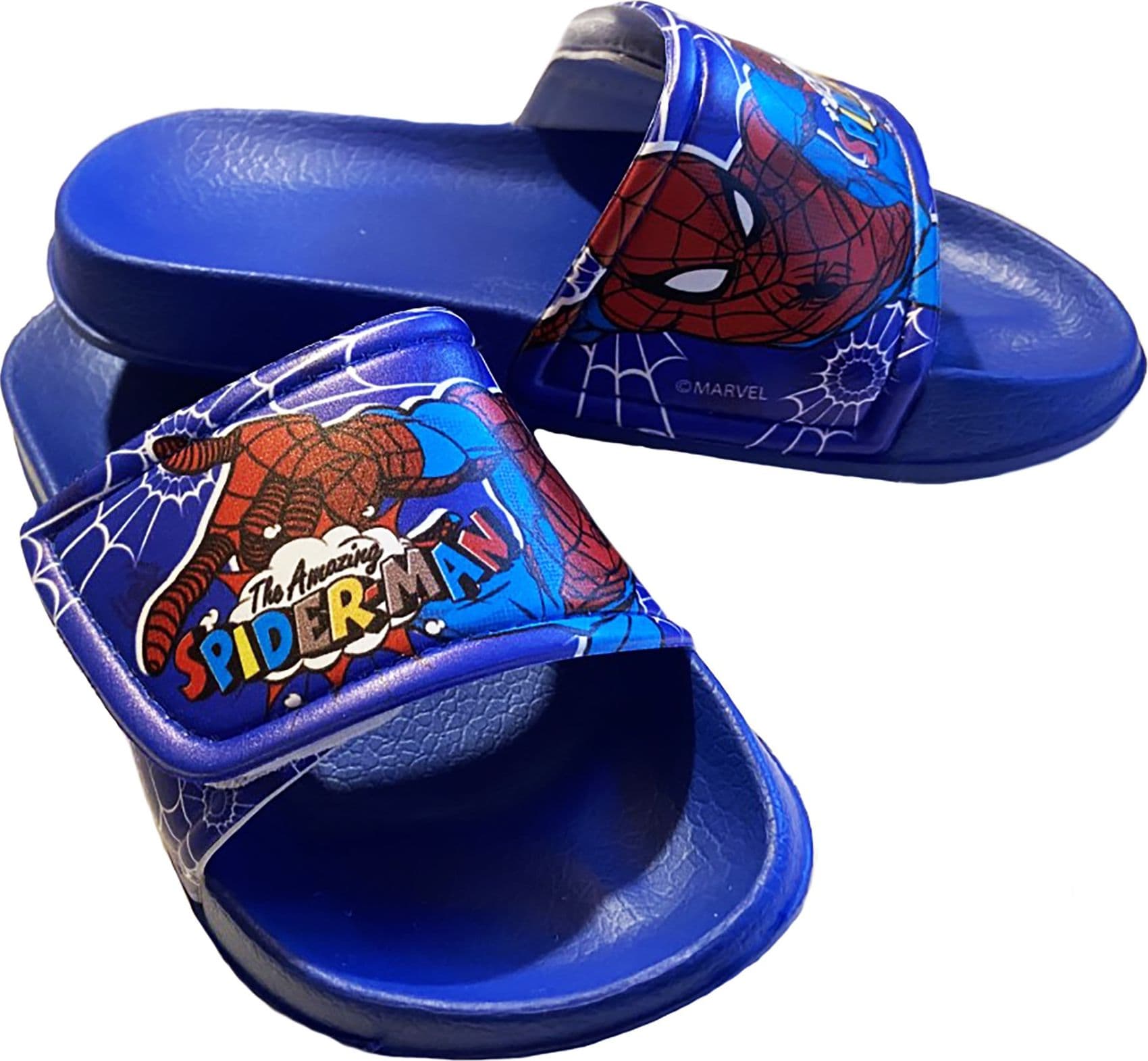 Ciabatte Spiderman a fascia regolabili dal 25 al 35 - 4