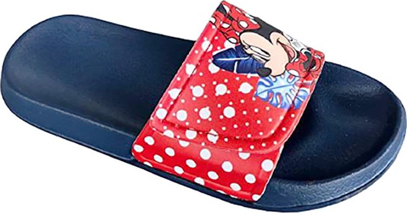 Ciabatte Minnie dal 25 al 35 Blu e Rosso - 3