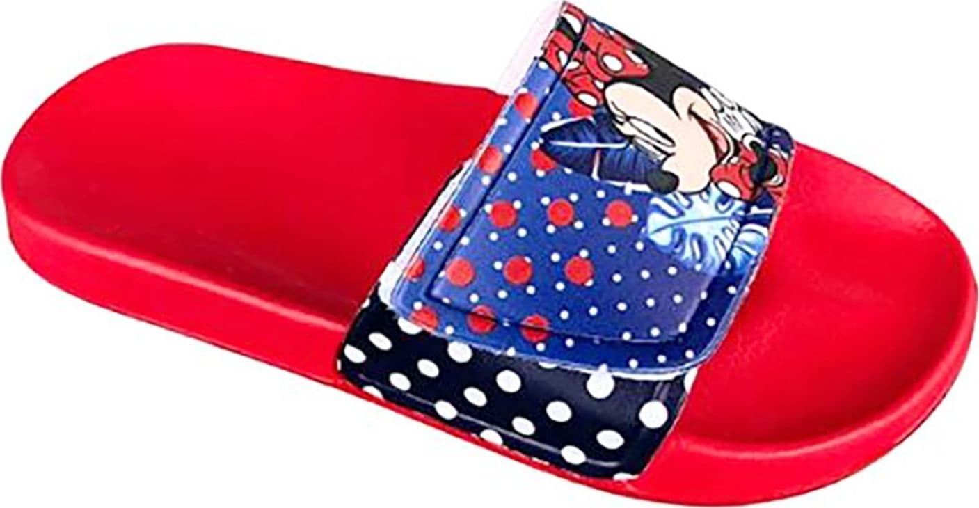 Ciabatte Minnie dal 25 al 35 Blu e Rosso - 6