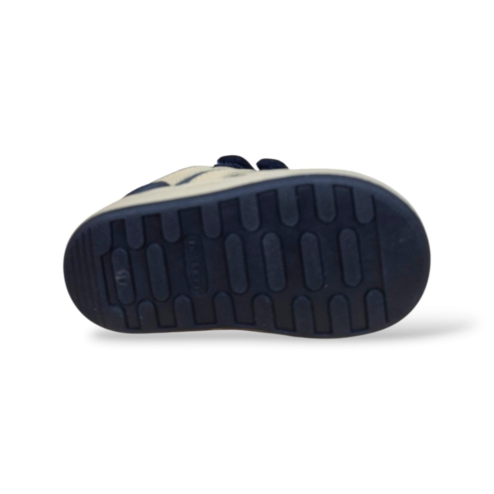 Balducci Cita 7462 Primi Passi Bambini Blue Azzurro Bianco | Pelle e Suede Morbido Velcro Linea Soft Made in Italy Tricolore Marino Fresco Vivace Artigianale | Taglie 19-24 | Scarpetteria Gica - 5