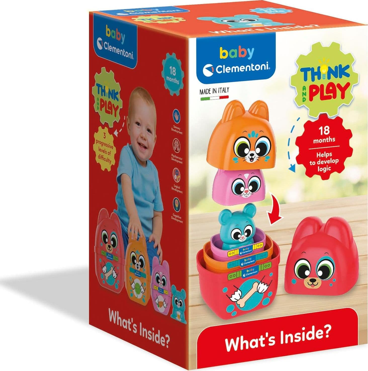 Clementoni Baby - Think And Play Matrioska 17606 - 6