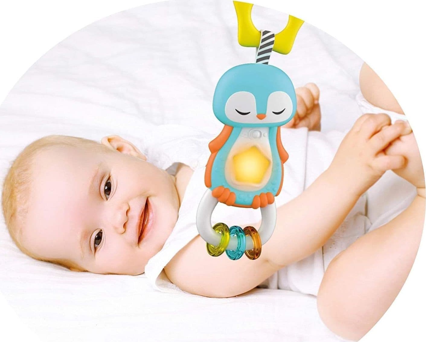 Clementoni Baby - Sonaglino Interattivo Pinguino 17331 - 2